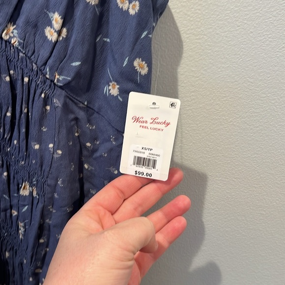 NWT boho floral print Lucky Brand dress - Picture 5 of 10